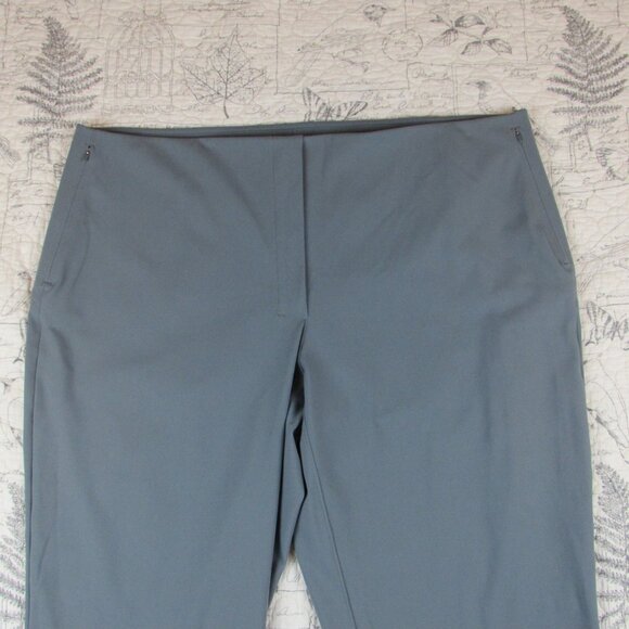 $159 Lululemon Smooth Fit Pull-On High-Rise Blue Travel slacks Pant Women's 20 - Picture 10 of 10